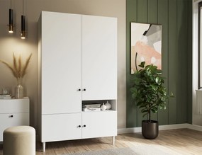 Dulap DULLUM 120x205cm, alb