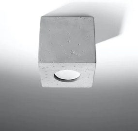 Plafonieră QUAD 1xGU10/40W/230V beton