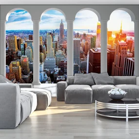 Fototapet - Privire srpe New York City (152,5x104 cm), în 8 de alte dimensiuni noi