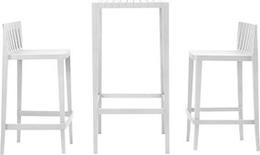 Set 4 Scaune inalte de bar design modern exterior / interior SPRITZ COUNTER STOOL H-87CM 56020 Vondom
