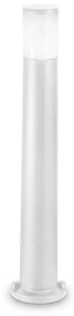 Stalp iluminat exterior modern ATENA PT1 BIANCO