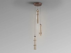 Lustra cu 3 pendule suspendate LED Canas