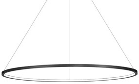 Candelabru LED suspendat pe cablu SATURNO LED/57W/230V Ø100 cm IP44 negru