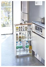 Etajeră de baie albă din metal 47,5x81 cm Tower – YAMAZAKI