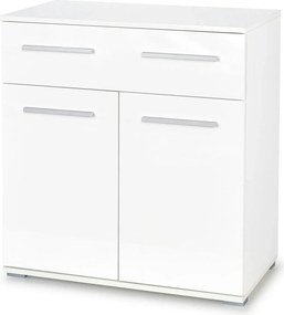 Comoda LIMA KM1, alb, PAL, 77x40x82 cm