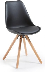 Scaun design modern LARS negru EC005S01 JG