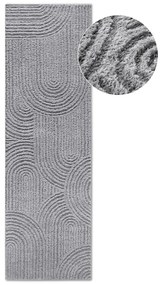 Covor tip traversă gri 80x240 cm Chappe Light Grey – Elle Decoration