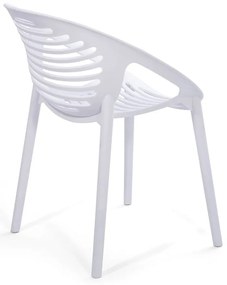 Set de 4 scaune albe Jaanna și masă Marienlist - Bonami Essentials