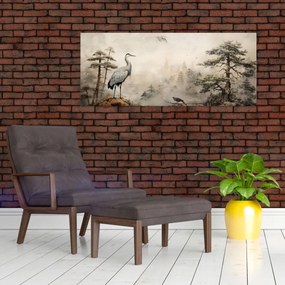 Tablou - Desen animat peisaj (120x50 cm)