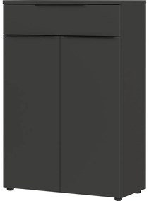 Comodă gri antracit înaltă 81x120 cm Mailand – Germania