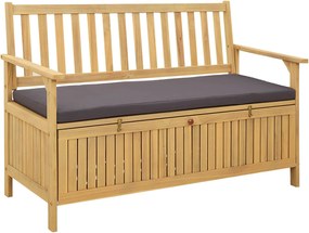 vidaXL Bancă cu spațiu de depozitare cu pernă cu depozitare cu ușă