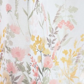 Perdea albă din voal 140x183 cm Countryside Floral – Catherine Lansfield