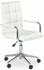 Scaun de birou Gonzo2 alb - H 98-110 cm
