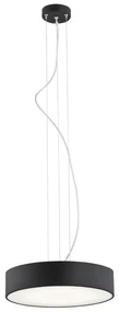 Lustra LED suspendata design circular DARLING 35cm negru
