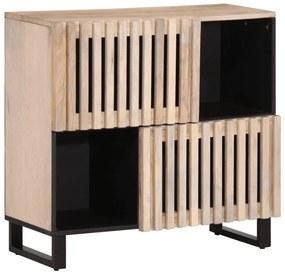 vidaXL Dulap, 80x34x75 cm, lemn masiv de mango