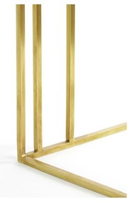 Măsuță auxiliară cu blat cu aspect de marmură 31x41 cm Roshan – Light &amp; Living