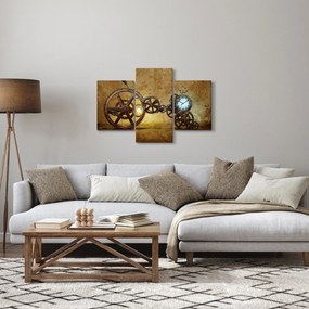 Tablou cu aparatele istorice ale ceasurilor (90x60 cm)