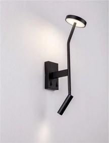 Aplica cu reader LED stil minimalist LOGOS