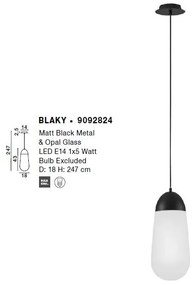 Pendul design modern minimalist BLAKY