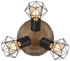 Spot PRISKA 3xE27/60W/230V Globo 54017W-3