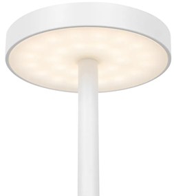 Lampă de masă de exterior albă cu LED și variator reîncărcabil - Dupont