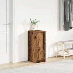 vidaXL Dulap Pantofi Lemn Vechi 29,5x34x76 cm Lemn prelucrat
