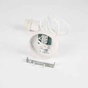 Brilagi - Pendul cu cablu NORDIC WAVE 1xE27/15W/230V Ø 32 cm in/alb