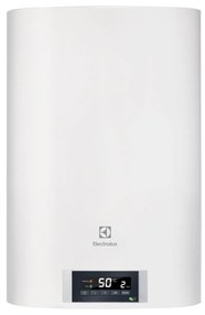 Boiler electric Electrolux 80L Fmx DL , Clasa C, 2000W, 3 trepte de incalzire, termostat electronic, indicatie de pornire, IPX4, protectie la supraincalzire, supapa siguranta presiune, montare verticala/orizontala, elemente fixare incluse, alb