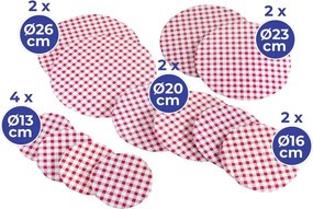 Set de capace universale pentru alimente din plastic – Maximex