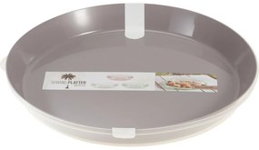 Castron de servit EH din plastic cu capac 35,5 x8,5 cm, gri