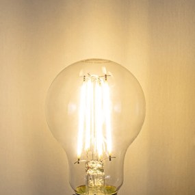 Set de 5 becuri LED E27 reglabile A60 8W 900 lm 3000K