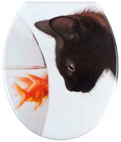 Capac WC Wenko Fish &amp; Cat, 45 x 37,5 cm