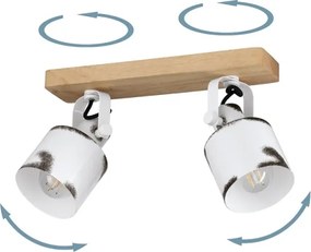 Spot KILBURN Eglo 43922 2xE27/40W/230V