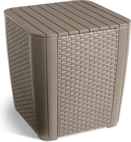 Set mobilier de grădină Iowa Balcon cu masă Luzon cappuccino