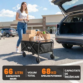 Outsunny bicicletă căruț pentru transport | Aosom Romania