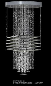 Lustra moderna Vision design LUX Cristal Bohemia Exclusive EMBRACE 03