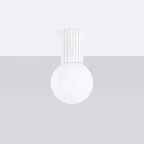 Plafonieră pentru baie Sollux SL.1708 HALO 1xG9/8W/230V IP44 alb