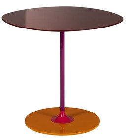 Măsuță laterală THIERRY, diferite variante - Kartell Culoare: roșu vin, Înălțime: 45 cm