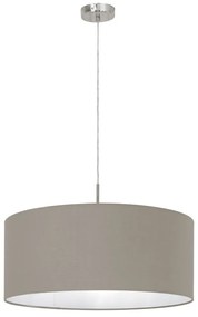 EGLO Lampa suspendata PASTERI taupe 53/110 cm