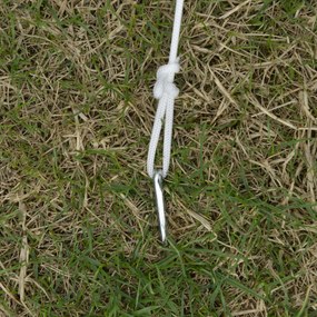 Outsunny Foisor de Gradina pliabil cu Plasa de tantari 3.6x3.6x2.6m Maro