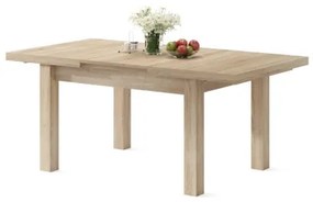 Masă extensibilă RALF stejar sonoma pentru 12 persoane