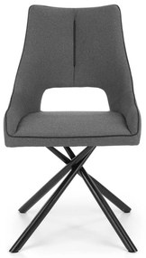 Scaun de bucaterie Varian, gri/negru