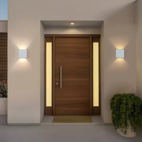 Brilagi - Aplică LED de exterior DOUBLERAY LED/6W/230V albă IP54