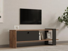 Masă TV/Dulap Tinaku (stejar + antracit) . 1095104