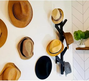 Cuier de perete metal 100 cm Three Homs, alb