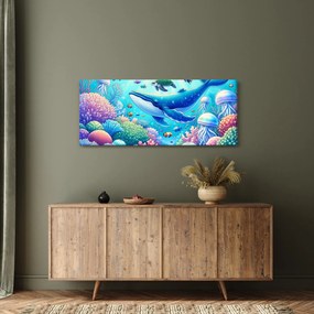 Tablou – Lume subacvatică (120x50 cm)