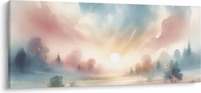 Tablou - Peisaj elegant (120x50 cm)