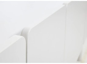 Comodă albă 160x70x45 cm Bera – Unique Furniture