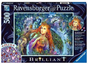 PUZZLE ZANA, 500 PIESE + STICKERE - RAVENSBURGER (RVSPA16594)