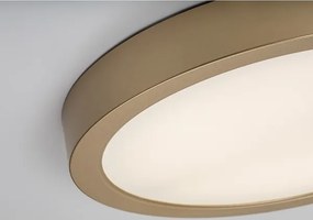 Rabalux 75079 - Plafonieră LED pentru baie SHAUN PLUS, 30W/230V, Ø 30 cm, IP44, auriu